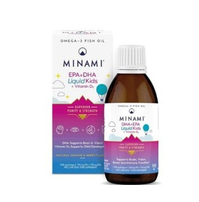 MINAMI DHA+EPA LIQUID KIDS + VITAMIN D3. 100ML