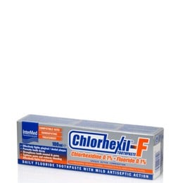 Intermed Chlorhexil-F Toothpaste 0.1% Αντιβακτηριδιακή Φθοριούχος Οδοντόκρεμα -100 ml