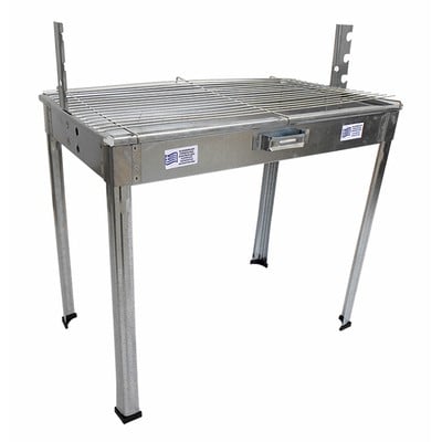 Charcoal Grill Bbq With Sheets For Large Spit 70X4