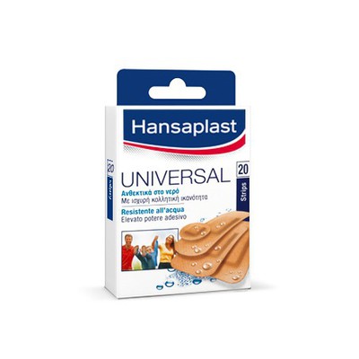 Hansaplast Universal Επιθέματα Ανθεκτικά στο Νερό, 20τμχ