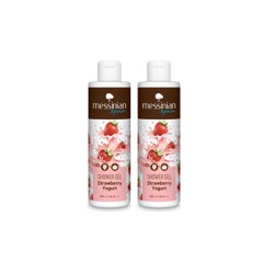 Messinian Spa Promo (1+1 Gift) Strawberry Yogurt Shower Gel 2x300ml 
