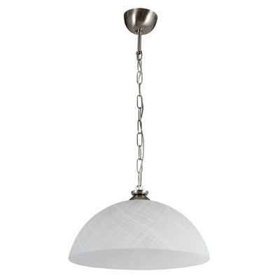 Pendant Light White With Chain Suspension Φ36 Ε27