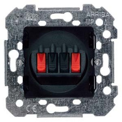 Coral Iris Mega Double Loudspeaker Socket Stereo