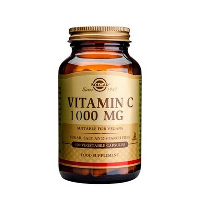 Solgar Vitamin C 1000mg veg.caps 100 Φυτοκάψουλες