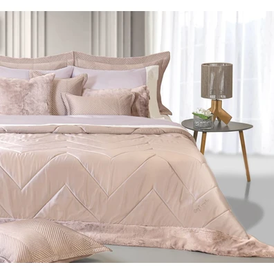 Σετ 3 Τμχ. Πάπλωμα Chevron Amethyst 240x250 guy La