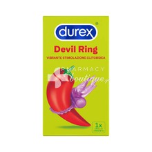 Durex Intense Little Devil Ring - Δονούμενο Δαχτυλίδι Στύσης, 1τμχ.