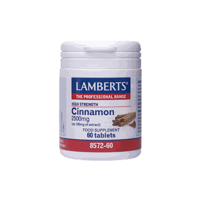 Lamberts Cinnamon 2500mg 60Tabs