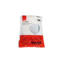 FBF Μάσκα Υψηλής Προστασίας ΚΝ95 Λευκή 5 τεμάχια