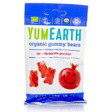 YumEarth Organic Gummy Bears - Βιολογικά Ζελεδάκια από Ρόδι, 50gr