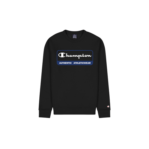 Champion Men Crewneck Sweatshirt (219162)-BLACK