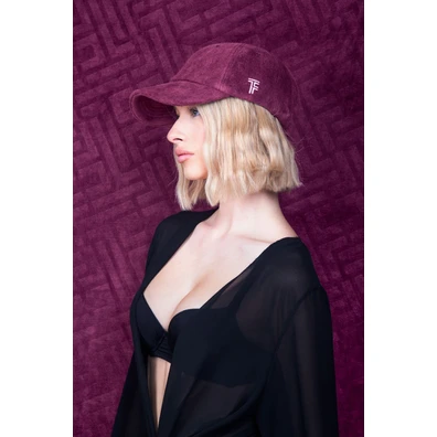Καπέλο Jockey Icon Aubergine Feel and Touch  88% P