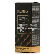 Froika Premium Silk Foundation SPF30 (Light) - Ελαφρύ Make Up με Ματ Αποτέλεσμα (Ανοιχτό), 30ml