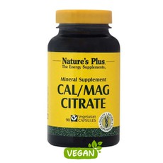 Nature's Plus Cal/Mag Citrate With Baron Vegan 90c