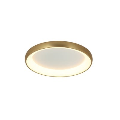 Ceiling Light D40cm Satin Gold Led 3000K 30W