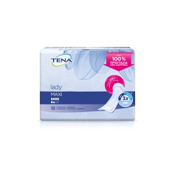 Tena Lady Maxi InstaDry Very Absorbent Incontinence Napkins 12 pieces 