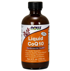 Now Foods Liquid CoQ10 Orange Flavor - Υγρή Μορφή 