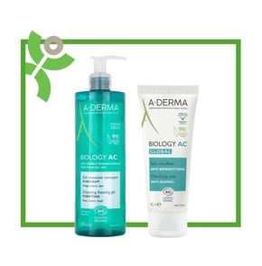 Aderma Biology AC Foaming Cleansing Gel, 400ml & G