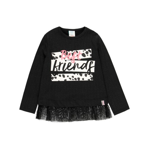 Knit T-Shirt "My Bbl Friends" For Girl (443045)