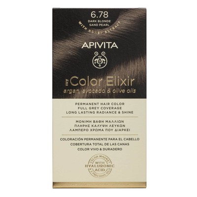 Apivita My Color Elixir 6.78 Βαφή Μαλλιών Ξανθό Σκ