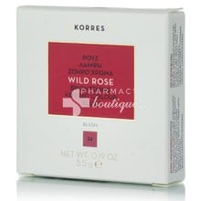 Korres Ρουζ Άγριο Τριαντάφυλλο - 24 Dusty Rose, 5.5gr