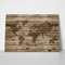 Wooden world map b