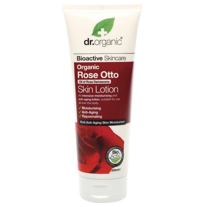 Organic Rose Otto Skin Lotion 200ml