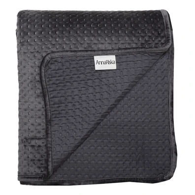 Κουβερτώριο Velvet Ημίδιπλο 160x220 Verona Black