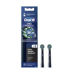 Oral B Pro Cross Action Black Ανταλλακτικές Κεφαλέ