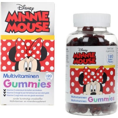 DISNEY GUMMIES Skan Medical Disney Minie Mouse Multivitamins Πολυβιταμίνες Για Παιδιά x60 Ζελεδάκια