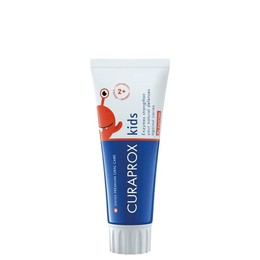 Curaprox Toothpaste For Kids Παιδική Οδοντόκρεμα από 2 Ετών και Άνω με Γεύση Φράουλα Χωρίς Φθόριο, 60ml