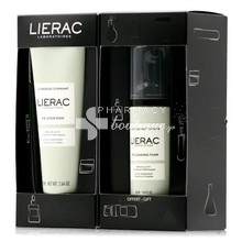 Lierac Σετ Xmas - The Scrub Mask - Μάσκα Απολέπισης, 75ml & ΔΩΡΟ The Cleansing Foam - Αφρός Καθαρισμού, 50ml