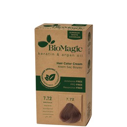 Biomagic Hair Color Cream 7.72 - Biege Blonde 60ml