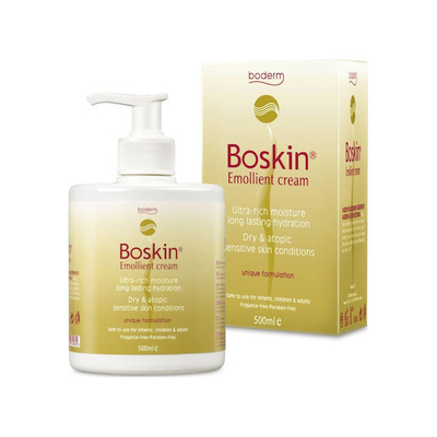 BODERM Bioskin Emollient Cream Κρέμα Σώματος για το Ξηρό Δέρμα 500ml