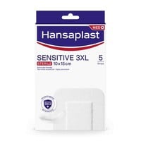 Hansaplast Sensitive 3XL 10x15cm 5τμχ - Αποστειρωμ