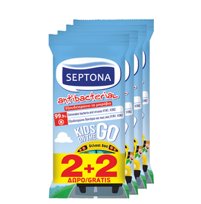Septona Antibacterial Kids on the Go-Αντισηπτικά Μ