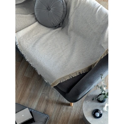 Ριχτάρι Τετραθέσιου Καναπέ Agnes Grey 180x320