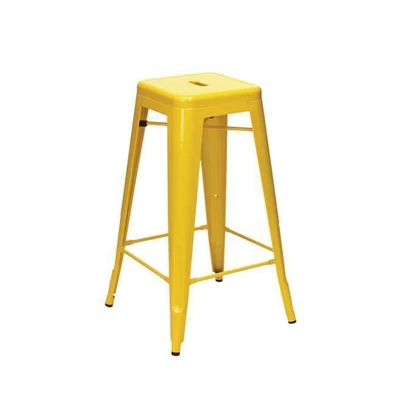 Σκαμπώ BAR Μεταλλικό Κίτρινο RELIX Ε5190,9 43x43x7