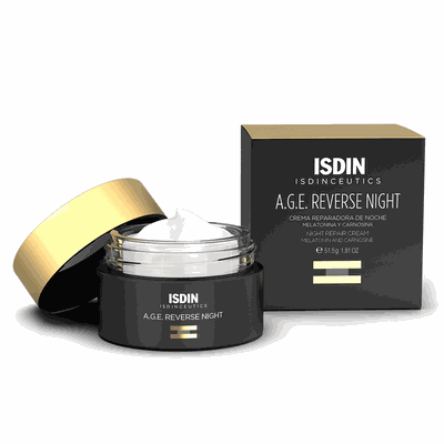 ISDIN A.G.E. Reverse Night Cream Κρέμα Νύχτας Για Επιδιόρθωση Με Μελατονίνη 50ml