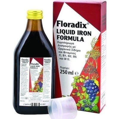 Power Health Floradix Liquid Iron Formula Συμπλήρω