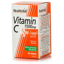 Health Aid Vitamin C 1500mg, 30 prolonged release tabs