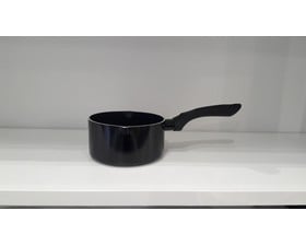 Cook-Shop Κατσαρολάκι Αντικολλητικό Μαύρο Χωρίς Καπάκι 14cm
