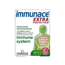 Vitabiotics Immunace Extra Protection Συμπλήρωμα Δ