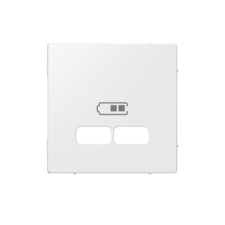Μerten M-Plan USB Plate White MTN4367-0319