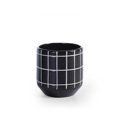 Ποτηρι Μπανιου Ceramic Model nef-nef Home Wear Bla