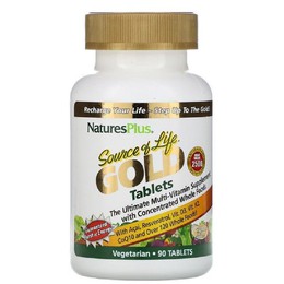 Natures Plus Source of Life Gold, 90tabs