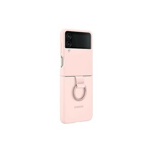 Samsung Silicone/Ring Cover Galaxy Z Flip4 Pink