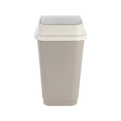 Estia Καδος Απορριματων Fliptop Πλαστικος 25lt Γκρ