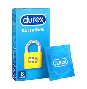 Durex Προφυλακτικά Extra Safe, 6τμχ