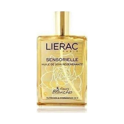 LIERAC Sensorielle Huile de Soin Regenerante Aux 3-Fleurs Blaches Ενυδατικό Λάδι Για Σώμα Μαλλιά & Πρόσωπο 100ml