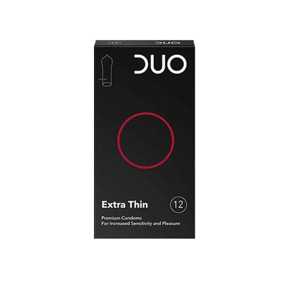 DUO - Extra Thin - Προφυλακτικά πολύ λεπτά - 6τμχ